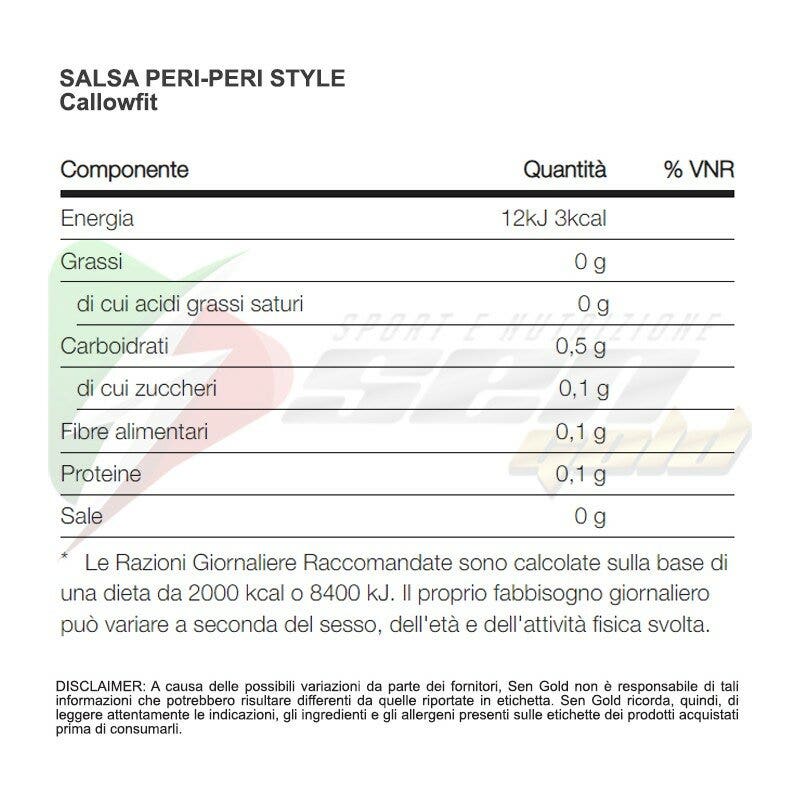 Callowfit Salsa Peri-Peri Style 300ml-2