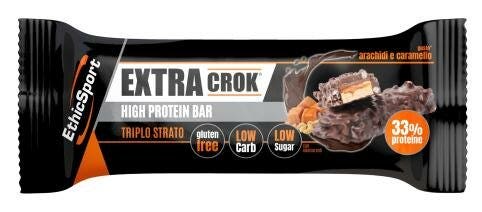 EthicSport Extra Crok Barretta Arachidi E Caramello 50g-1