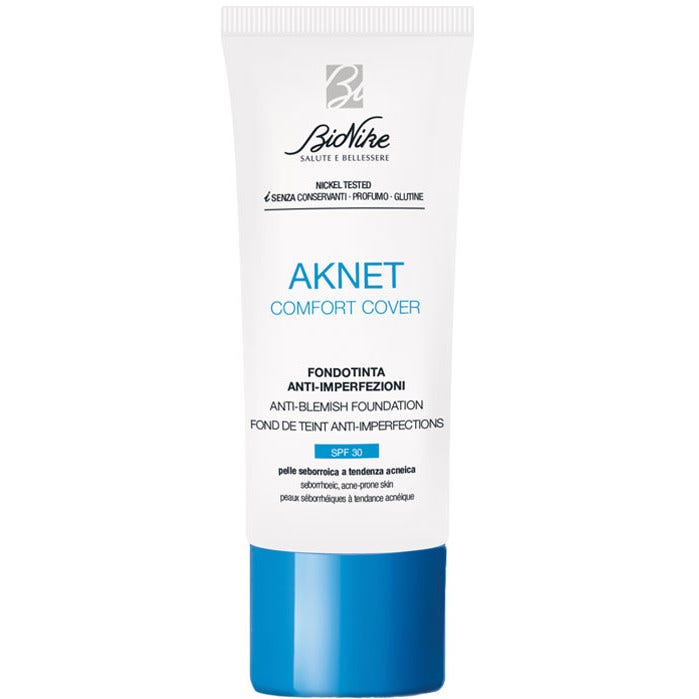 Bionike Aknet Comfort Cover Fondotinta Anti-Imperfezioni 104 Biscuit 30ml-1