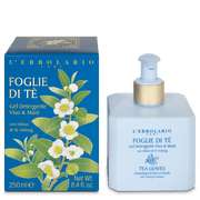 L'Erbolario Gel Detergente Viso & Mani Foglie di Tè 250ml-1