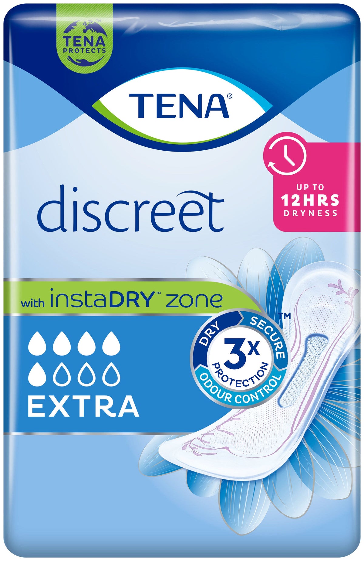 Tena Discreet Extra Assorbente 10 Pezzi