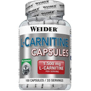 Weider L Carnitine 100 Capsule-2