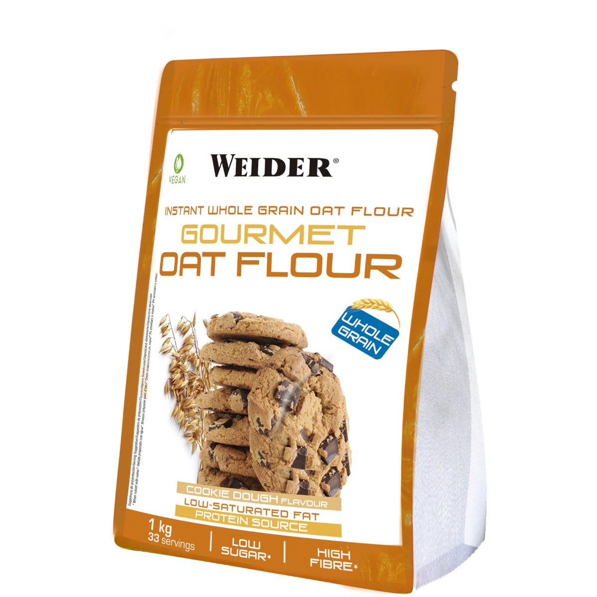 Weider Gourmet Oat Flour Farina Di Avena Integrale Biscotto1 Kg-2