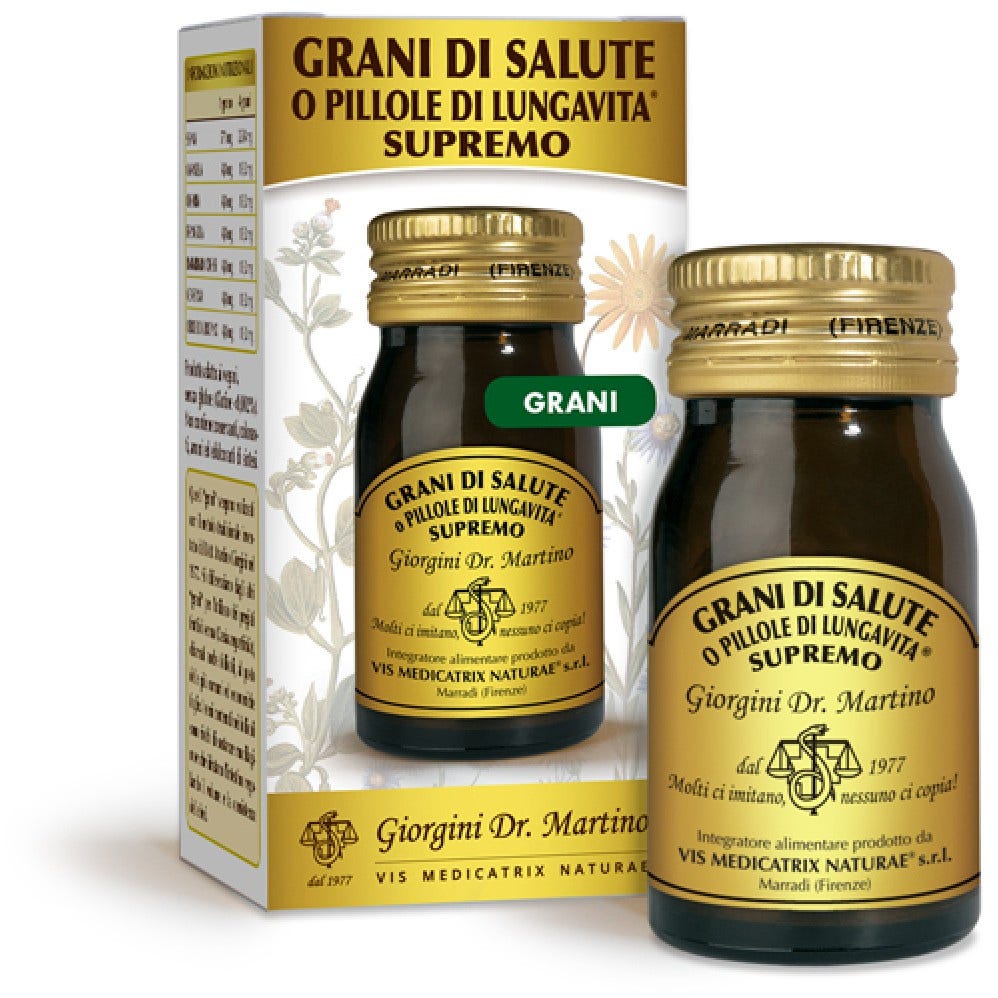 Dr Giorgini Grani Di Salute O Pillole Di Lungavita Supremo 30g-2