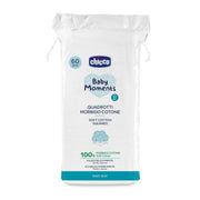 Chicco Baby Moments Quadrotti Morbido Cotone 60 Pezzi-2