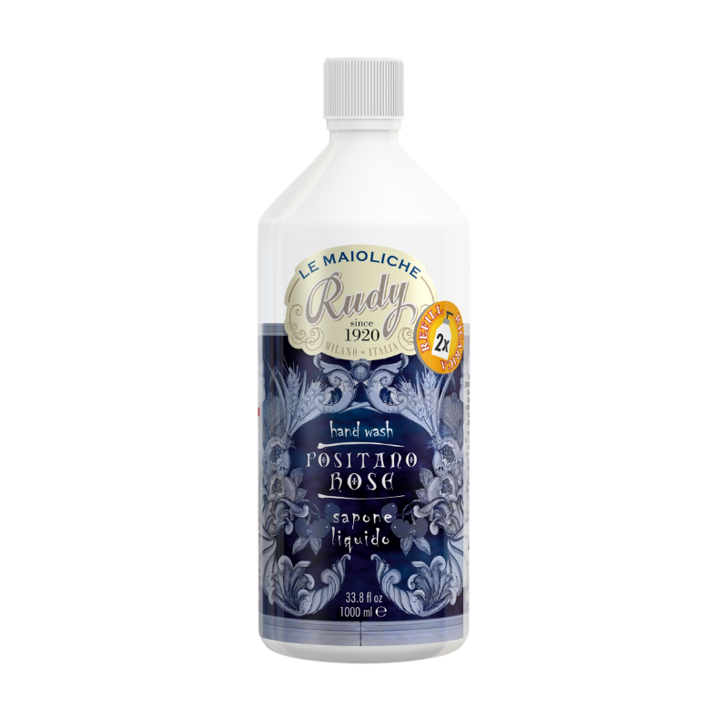 Le Maioliche Ricarica Sapone Liquido Positano Rose 1L  - 1