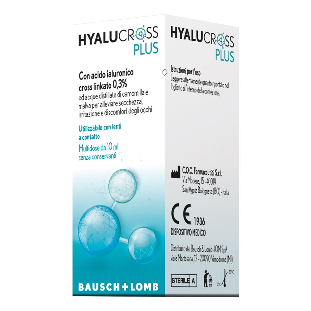 Hyalucross Plus Gocce Oculari 10ml-1