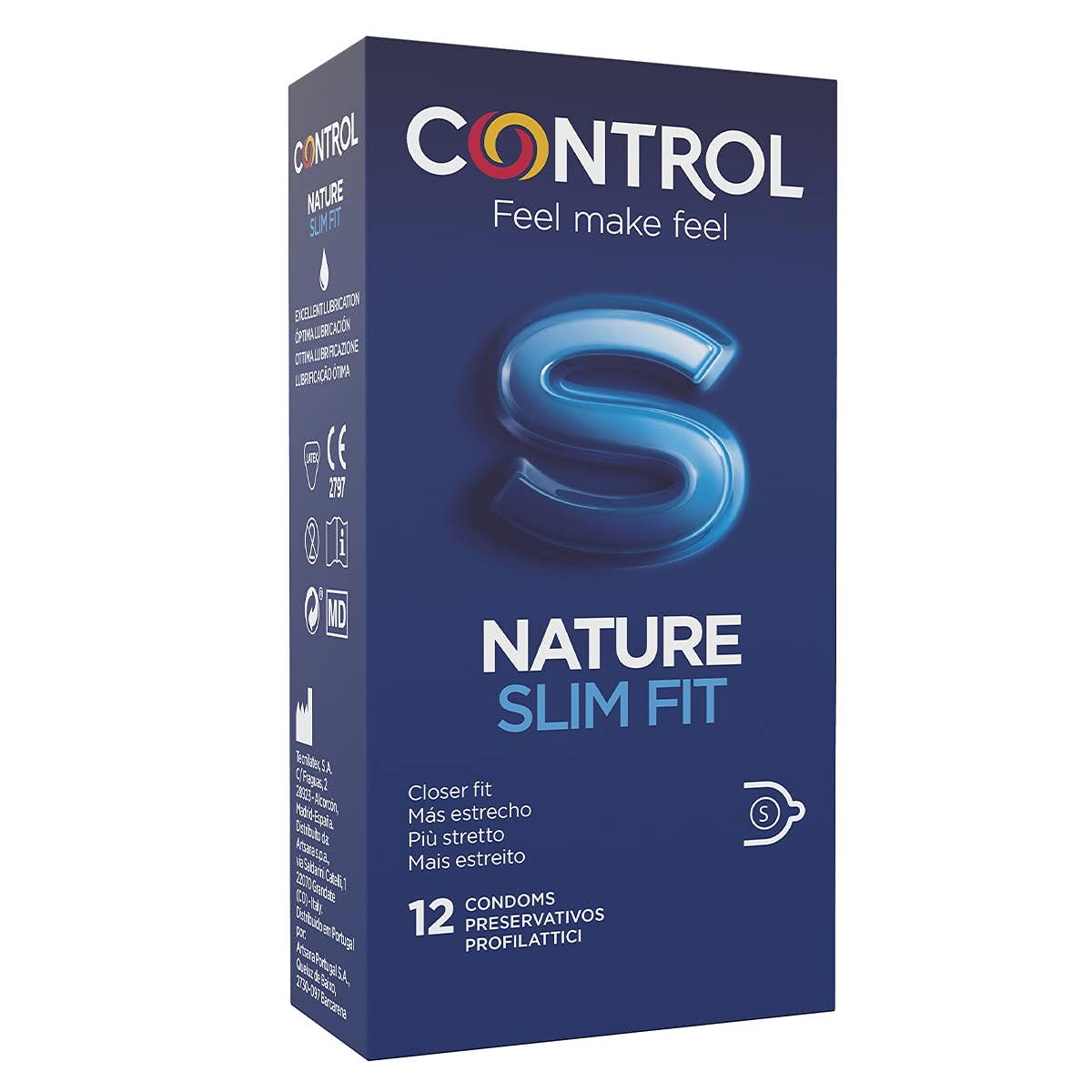 Control Nature Slim Fit 12 Profilattici-2