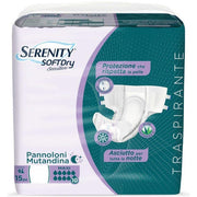 Serenity Soft Dry Sensitive Pannolone Mutandina Maxi Taglia L 15 Pezzi-2