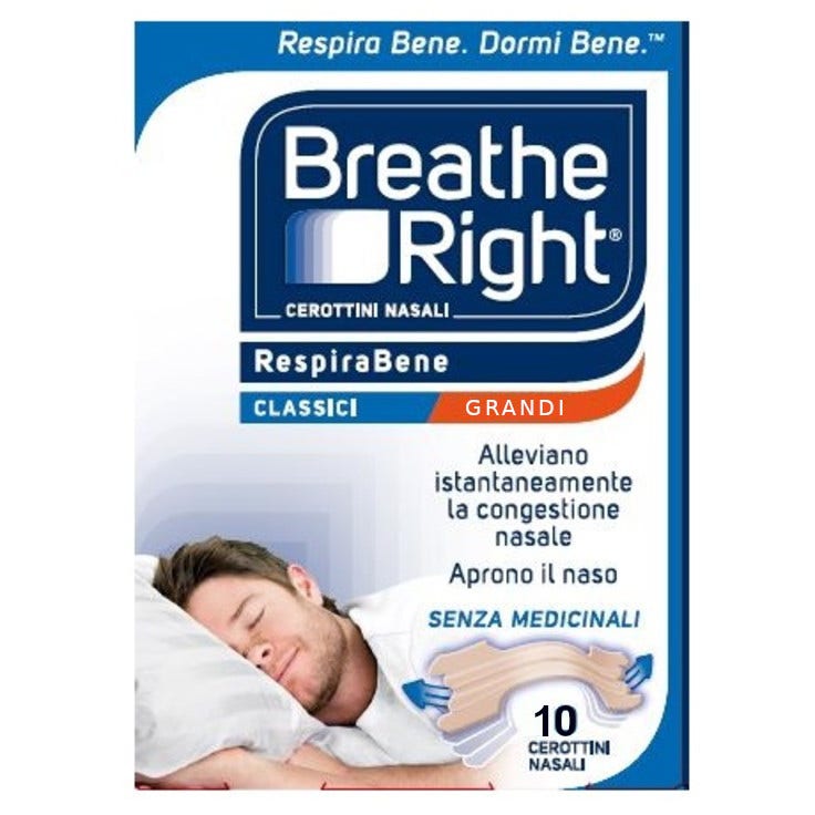 Breath Right Classici Grandi 10 Pezzi-1