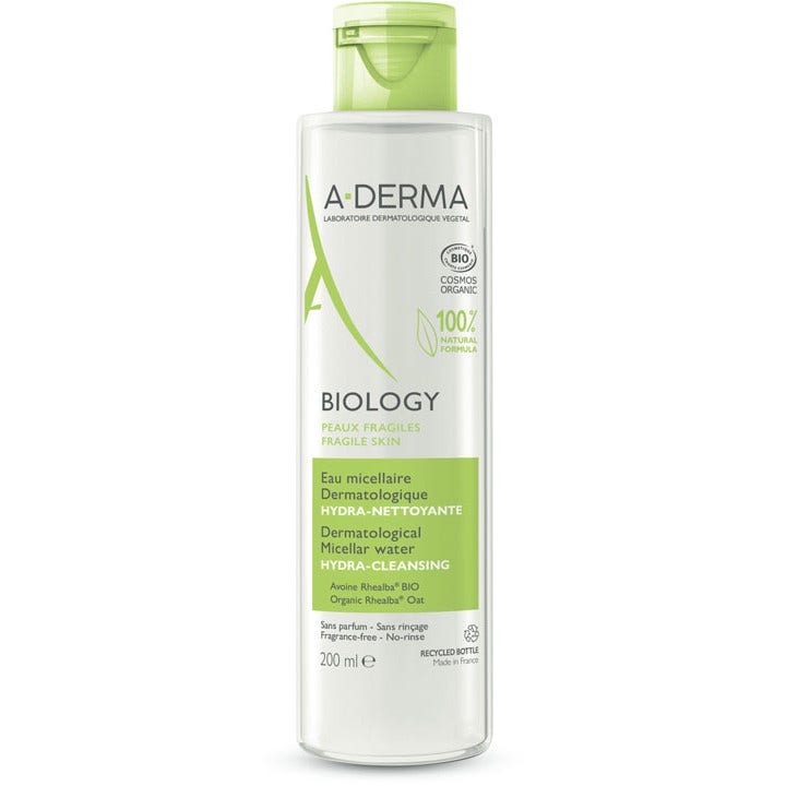 A-Derma Biology Acqua Micellare Dermatologica Idra-Detergente 200ml-1