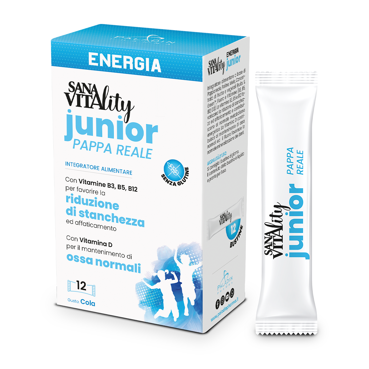 Sanavitality Junior Pappa Reale 12 Stick Pack-1