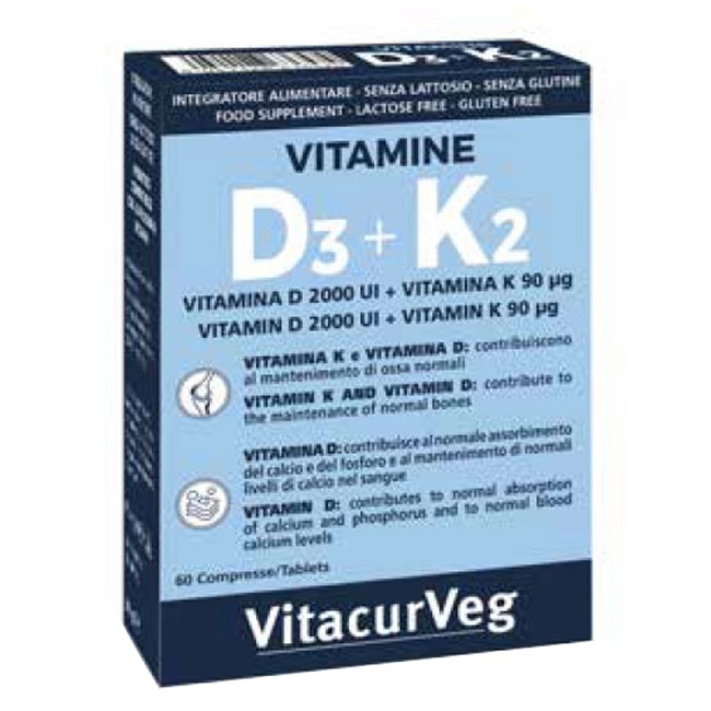Vitamine D3+K2 60 Compresse  - 2