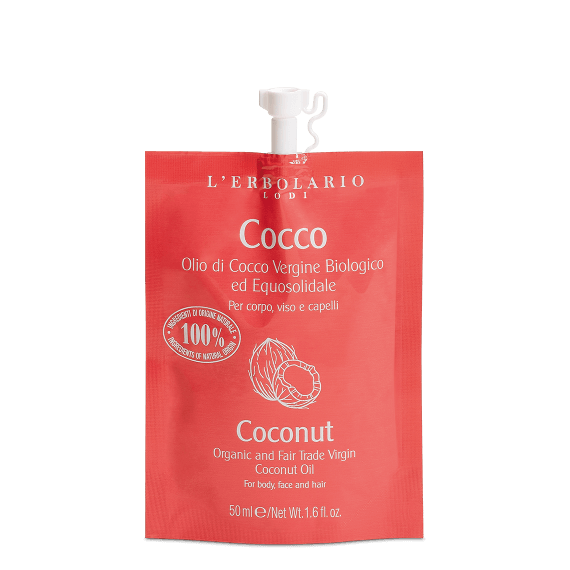 L'Erbolario Olio di Cocco Vergine Biologico ed Equosolidale 50ml-1