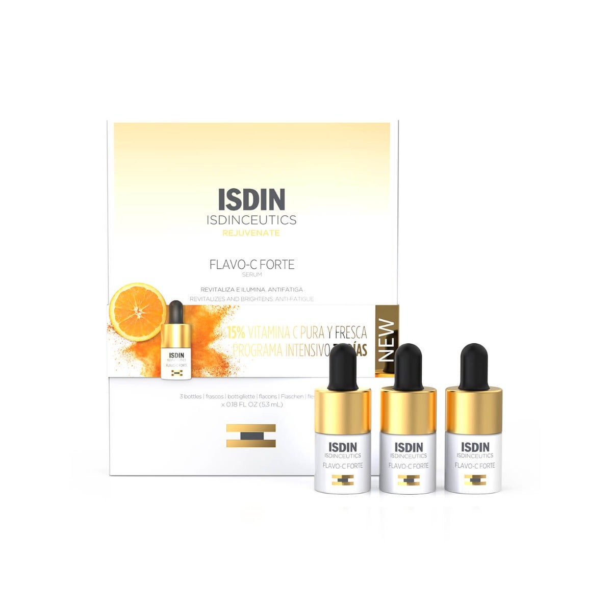 Isdin Isdinceutics Flavo-C Forte Viso 3 Flaconcini-2