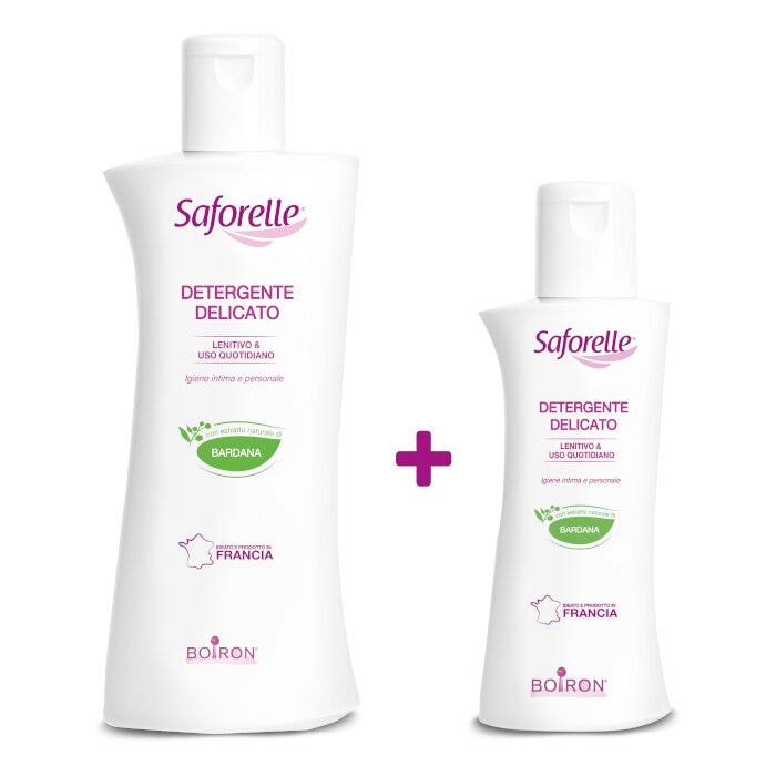 Boiron Saforelle Detergente Intimo Delicato E Lenitivo 250ml+100ml-1