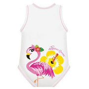 J Bimbi Body 0-36 Mesi Fresco Cotone Summer Fenicottero -1