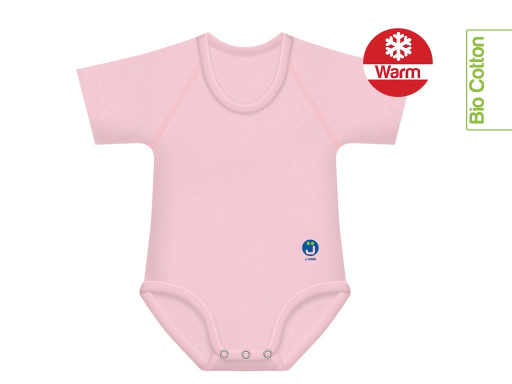 J Bimbi Body Bio Invernale Cotone Warm Colore Rosa 0-36 Mesi-1