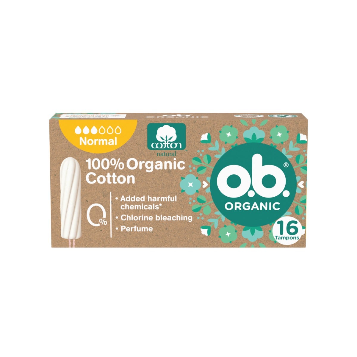 Ob Pro Comfort Organic Normal 16 Tamponi-2