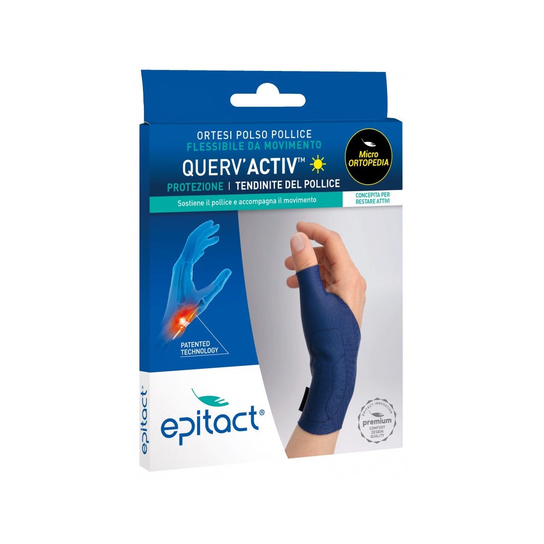 Epitact Querv'Activ Tendinite Del Pollice Taglia M Mano Sinistra-1