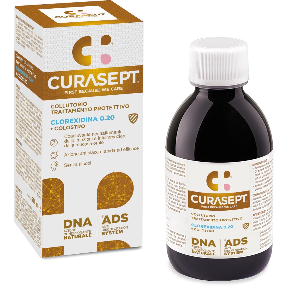 Curasept Collutorio ADS + DNA Trattamento Protettivo 200ml-1