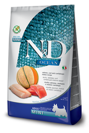 Farmina N&D Ocean Salmone E Merluzzo Cani Adulti Taglia Mini Sacco 7kg-2