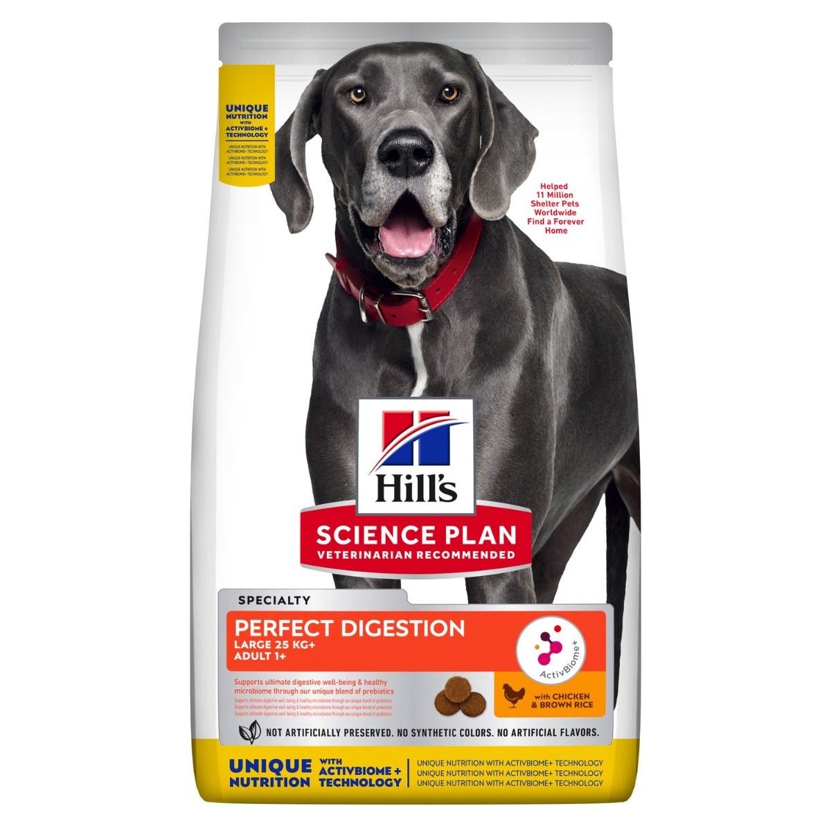 Hill's Science Plan Perfect Digestion Crocchette Pollo E Riso Integreale Cani Taglia Large Sacco 14kg-3