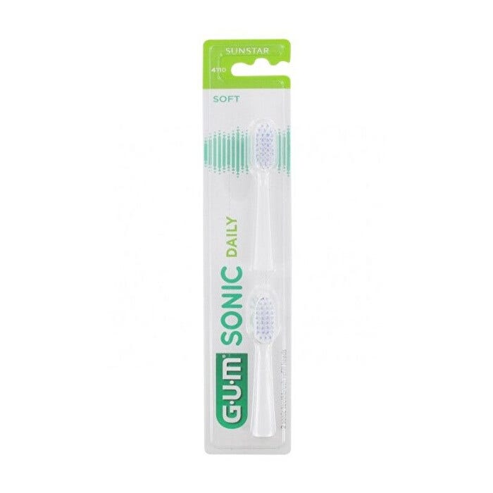 Gum Sonic Daily Soft Set Testine Di Ricambio Per Spazzolino -1