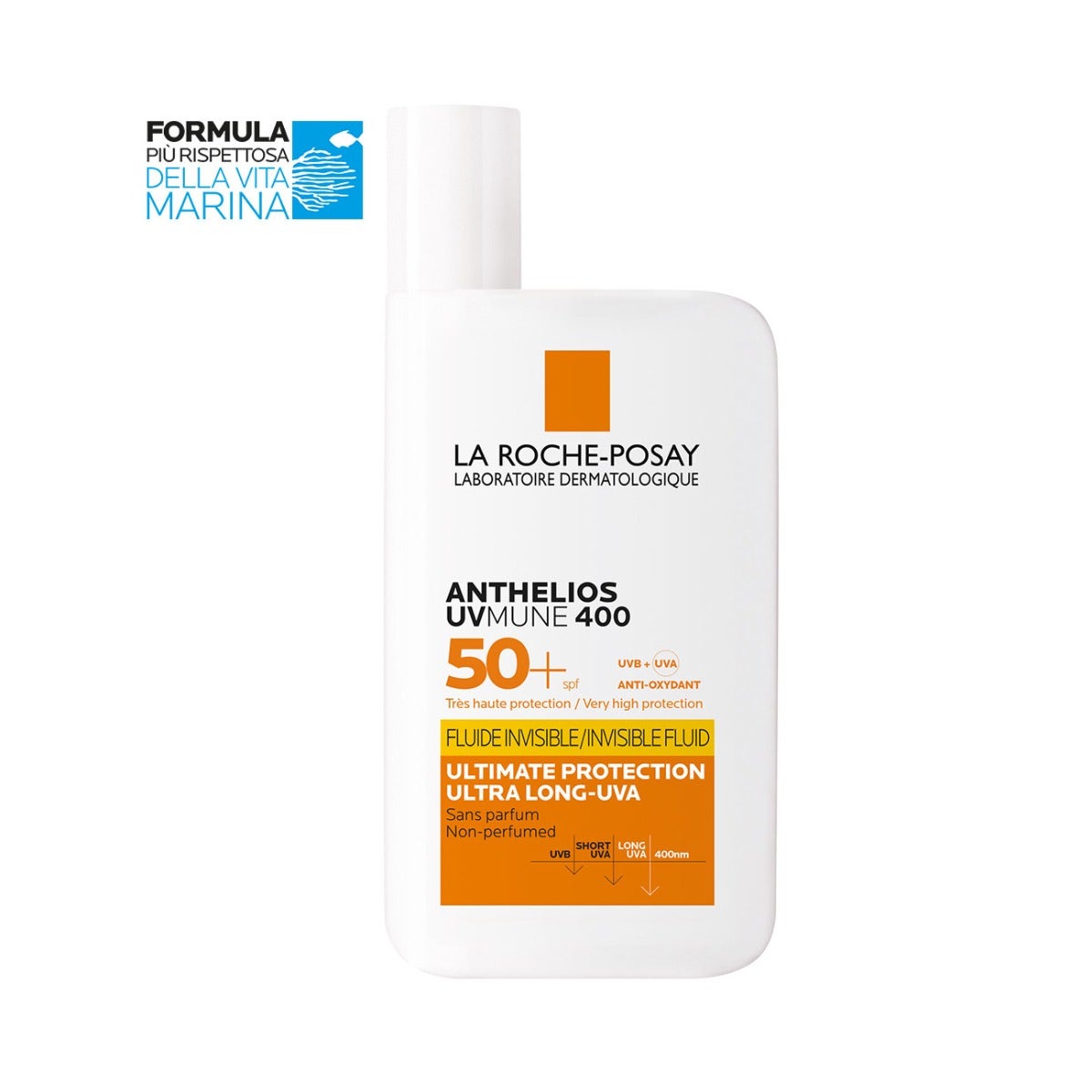 La Roche-Posay Anthelios UVMune 400 Fluido Invisibile Senza Profumo Viso 50ml SPF50+-13