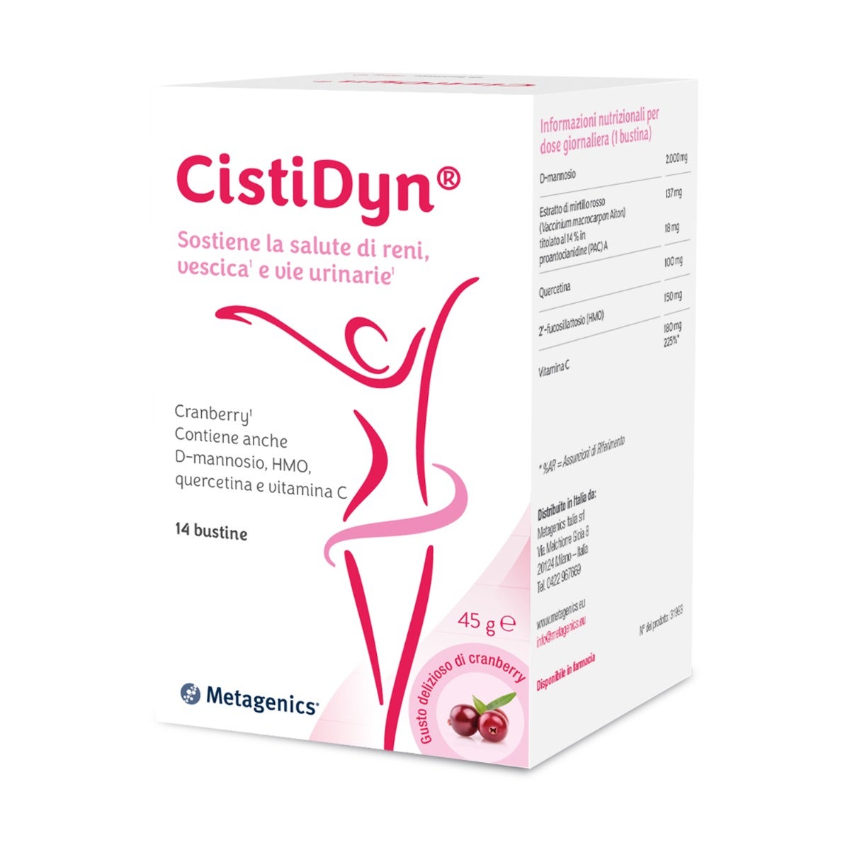 Cistidyn Metagenics 14 Bustine-2