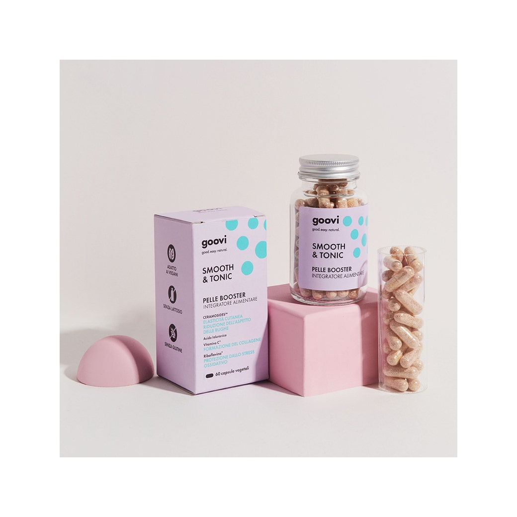 Goovi Integratore Pelle Booster 60 Capsule-5