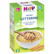 Hipp Bio Pastina Letterine 6M+ 320g-1