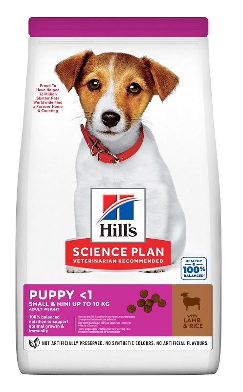 Hill's Science Plan Puppy Small&Mini Agnello&Riso 6Kg-1