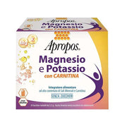 Apropos Magnesio Potassio Carnitina 24x3,5g Senza Zuccheri-2