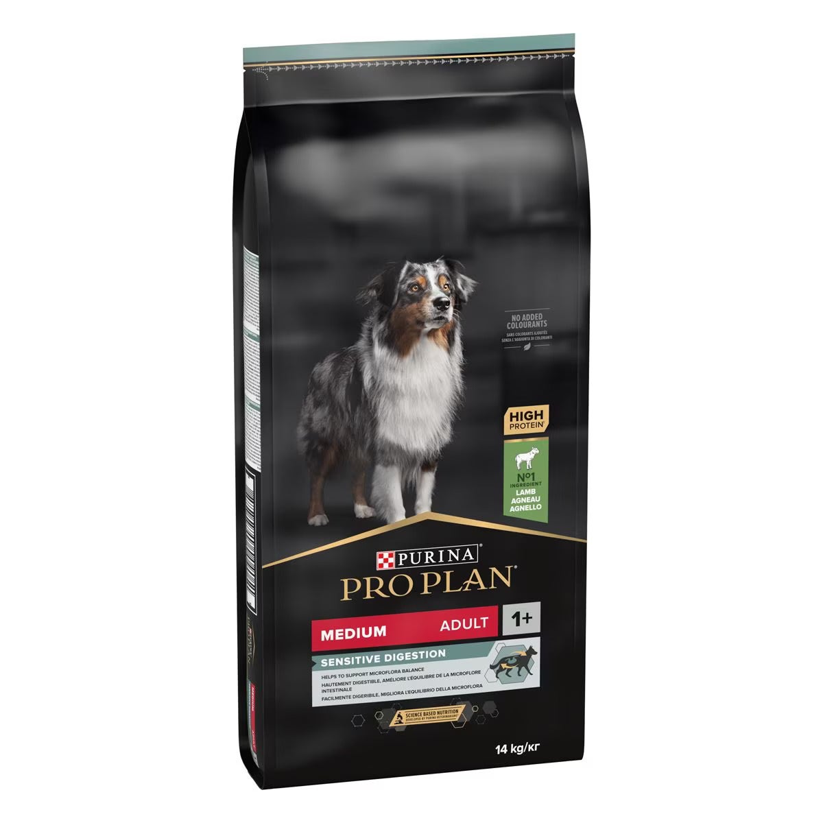 Purina Pro Plan Medium Adult Sensitive Digestion Cibo Secco Con Agnello Cane Adulto Taglia Media Sacco 14 kg-3