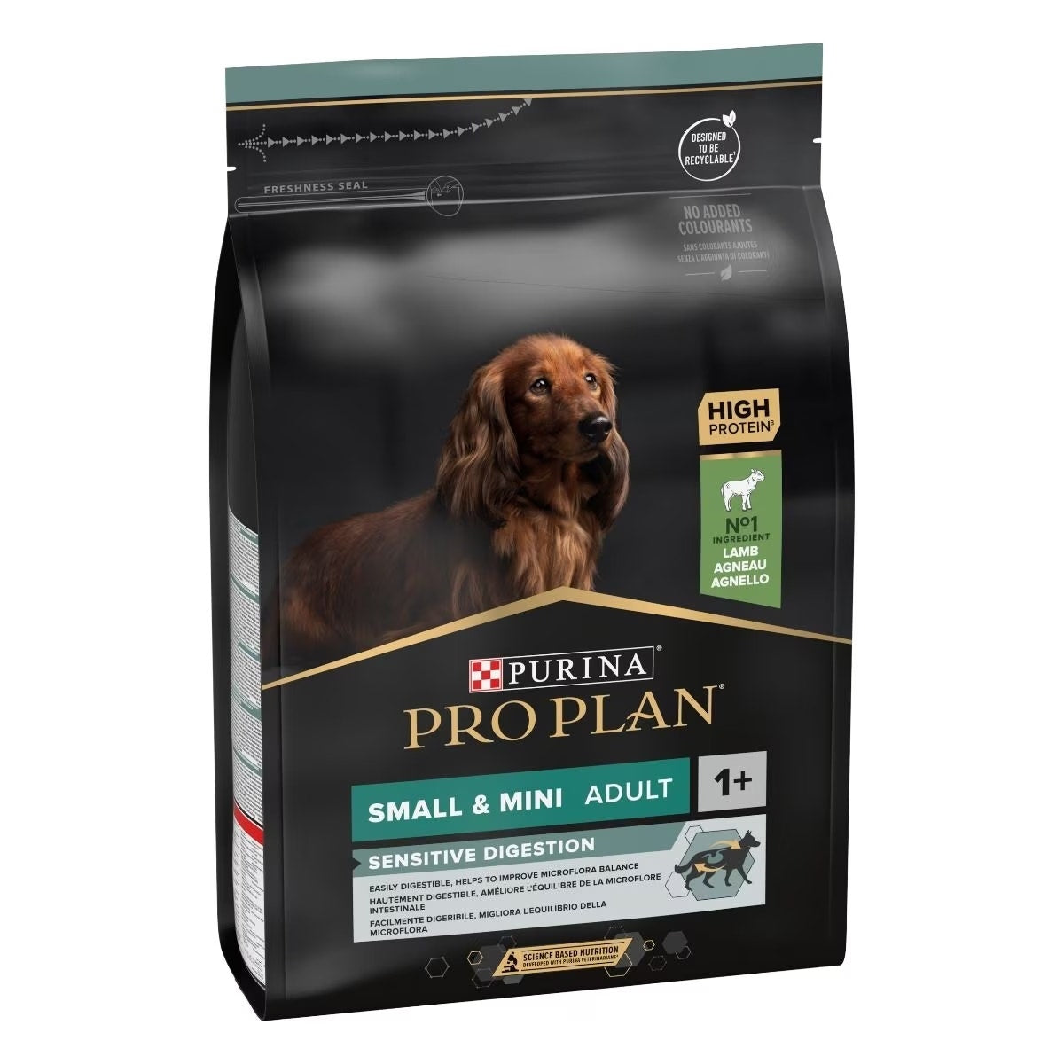 Purina Pro Plan Small & Mini Adult Sensitive Digestion Cibo Secco Con Agnello Cani Adulti Taglia Piccola/Mini Sacco 3 kg-3