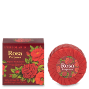 L'Erbolario Sapone Profumato Rosa Purpurea 100g-1