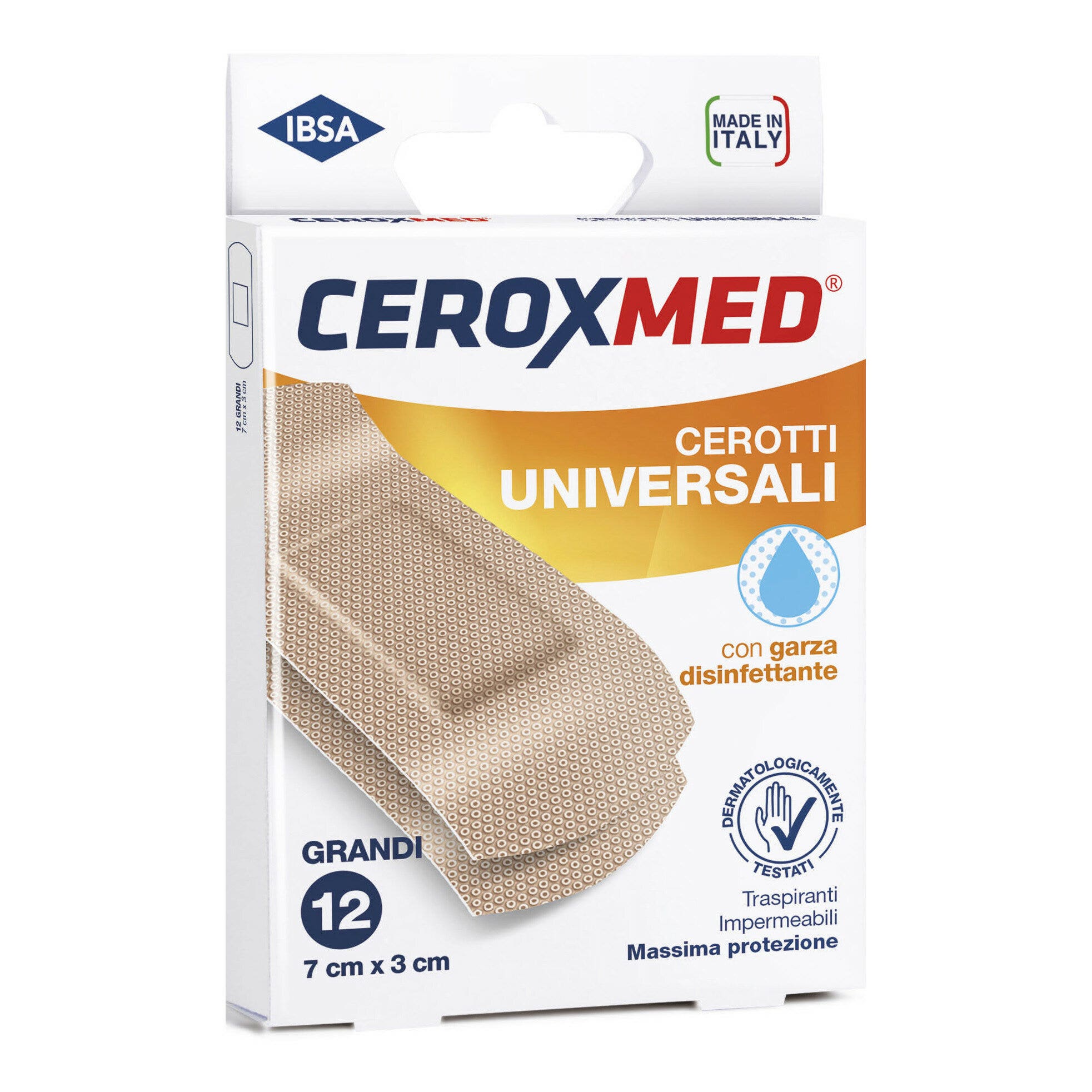 Ceroxmed Classic 3D Cerotto Misura Grande 12 Pezzi-1