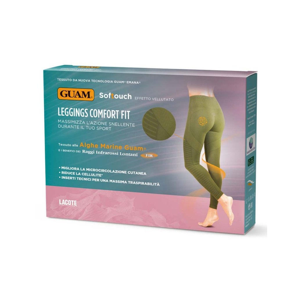 Guam Leggings Comfort Fit Verde Taglia S/M-6
