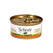 Schesir Tonnetto Con Carote Cibo Umido Gatti Adulti Lattina 85g-2