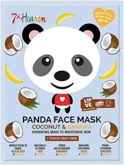7th Heaven Maschera Viso Tessuto Stampa Panda Adulti/Bambini 8 Anni+-1