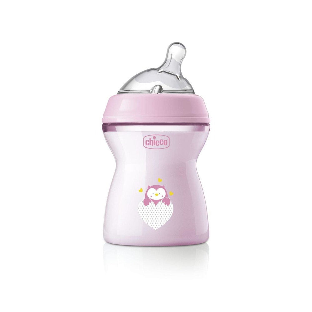 Chicco Biberon Natural Feeling Flusso Medio 2 Mesi+ Bimba 250ml-0