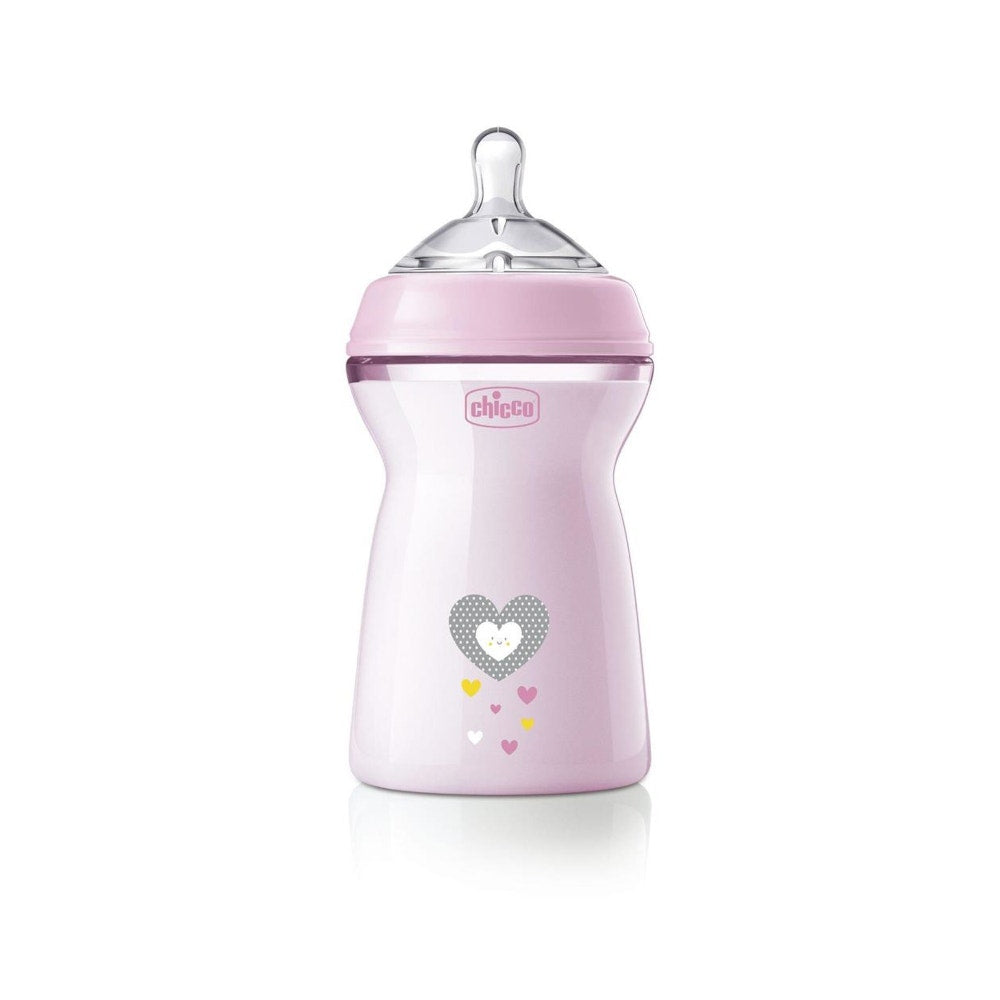Chicco Biberon Natural Feeling Flusso Veloce 6 Mesi+ Bimba 330ml-0