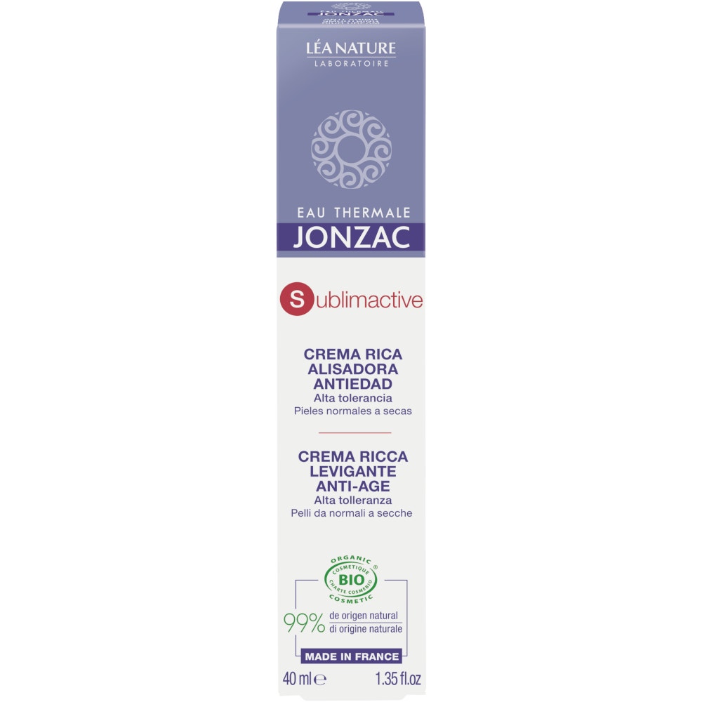 Eau Thermale Jonzac Crema Ricca Levigante Anti-Age Sublimactive Viso 40ml-1