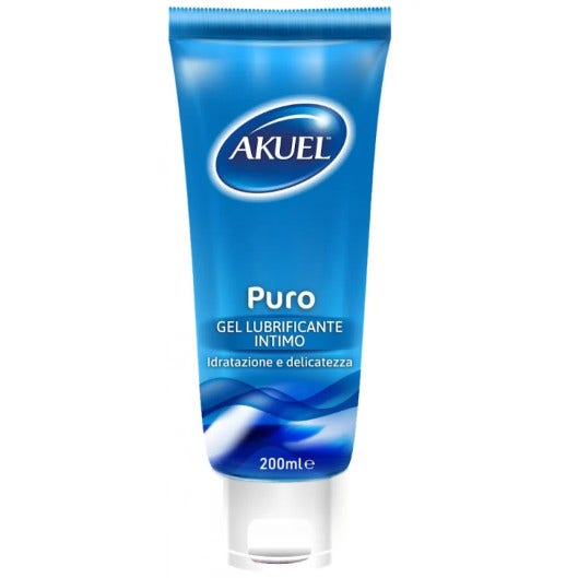 Akuel Gel Lubrificante Intimo Puro 200ml-1