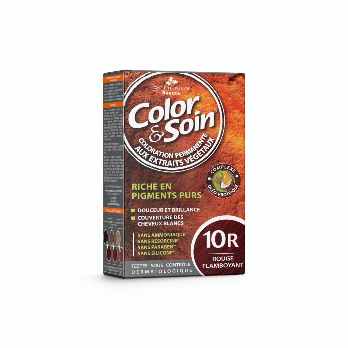 Les 3 Chenes Color & Soin Kit Tinta Capelli 10R Rosso Brillante-1