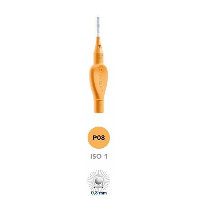 Curasept Proxi Prevention P08 Scovolini Interdentali 0.8mm 6 Pezzi-1