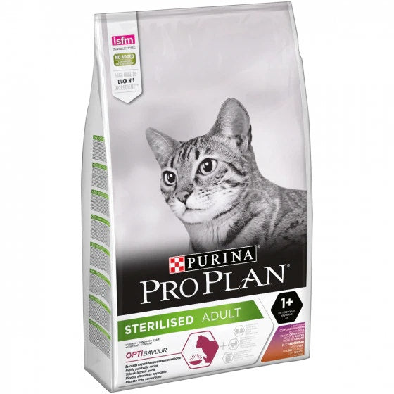 Purina Pro Plan Sterilised Optisavour Adult Gatto Crocchette Anatra E Fegato Sacco 10kg-6