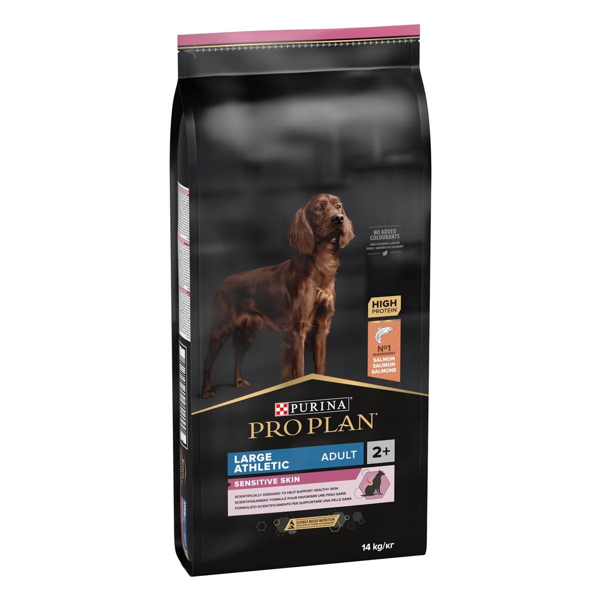 Purina Pro Plan Large Athletic Adult Sensitive Skin Cibo Secco Con Salmone Cani Adulti 14 kg-3