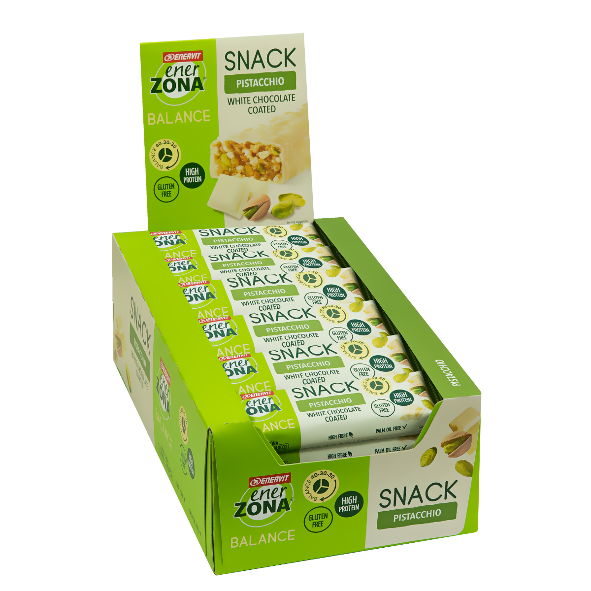 Enerzona Snack Pistacchio 30 Barrette Da 33g-1